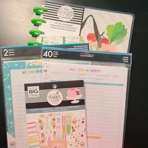 New Happy Planner recipes organizer bundle